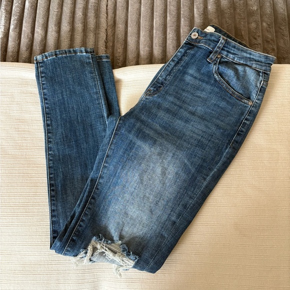 KanCan Denim - KanCan Distressed Blue Skinny Jeans 13/30 Great Condition